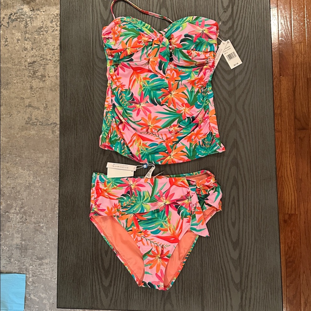 Bleu Rod Beattie Tankini Swim - New